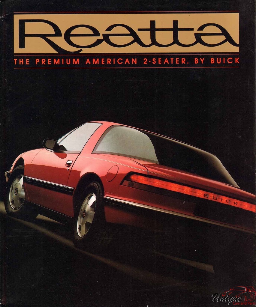 1988 Buick Reatta Brochure Page 11